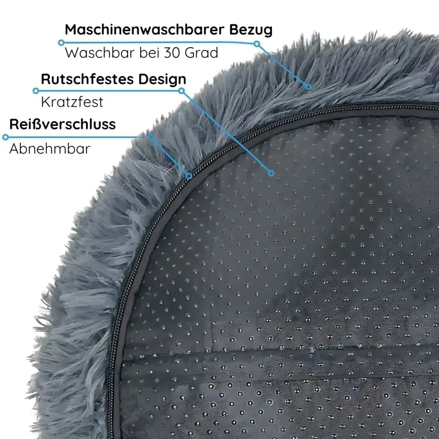 MrFluffyFriend® - Das beste Anti-Angst Hundebett