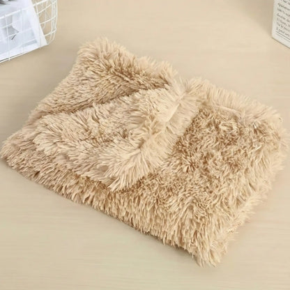 MrFluffyFriend® - Beruhigende Flauschige Haustierdecke gegen Angst
